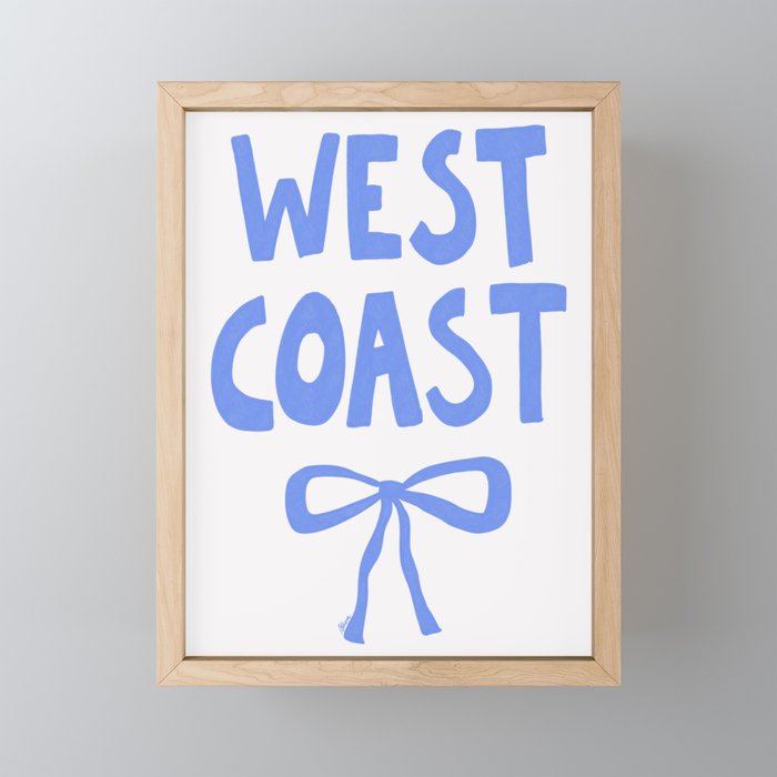 West Coast Mini Art Print Gallery Image 1