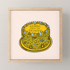 Gemini Cake Mini Art Print Gallery Image 1