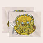 Gemini Cake Placemat Gallery Image 1