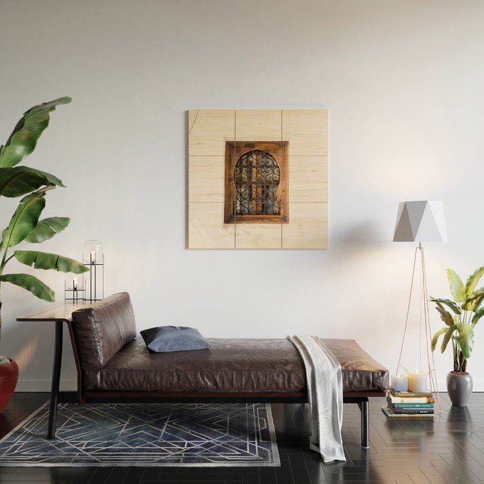 Arabic Moroccan window in Cordoba Spain | Fine art photography print Wood Wall Art Gallery Image 2