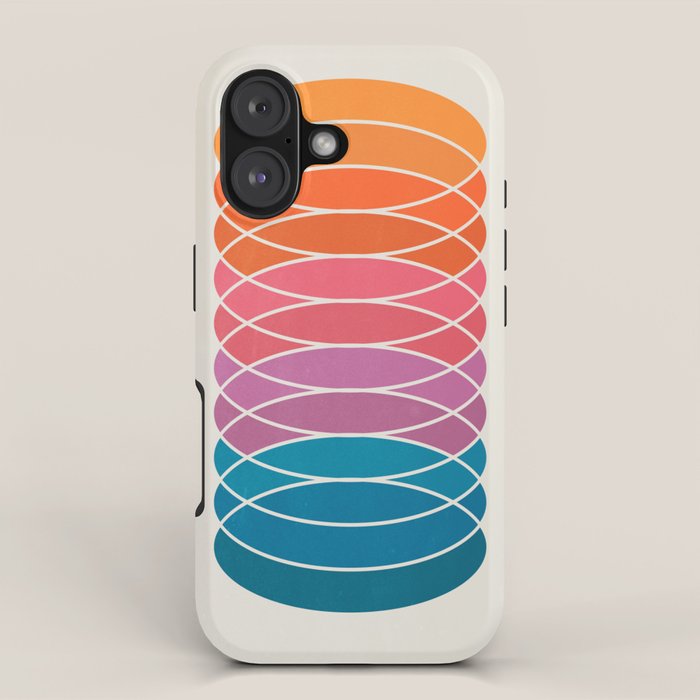 The Circles of Life iPhone Case Gallery Image 1