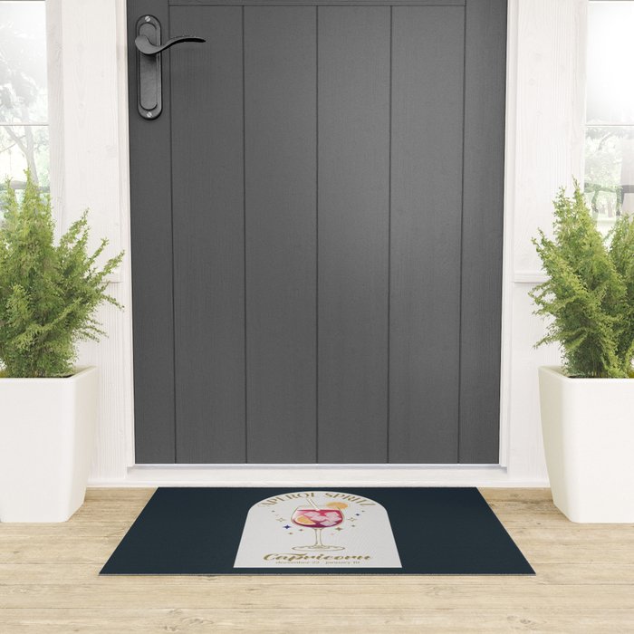  Aperol Spritz Cocktail Zodiac Sign Welcome Mat Gallery Image 3