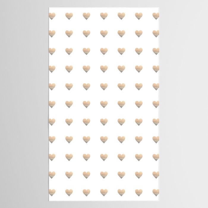 GOLD HEART Tablecloth Gallery Image 2