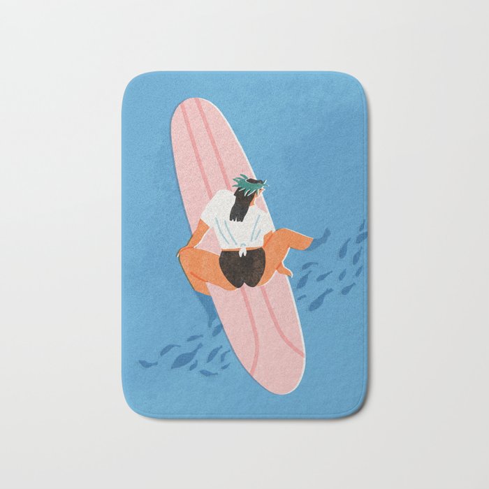 Queen's girl Bath Mat Gallery Image 1