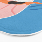 Queen's girl Bath Mat Gallery Image 3