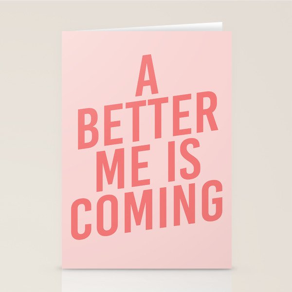 A Better Me Stationery Card Gallery Image 2