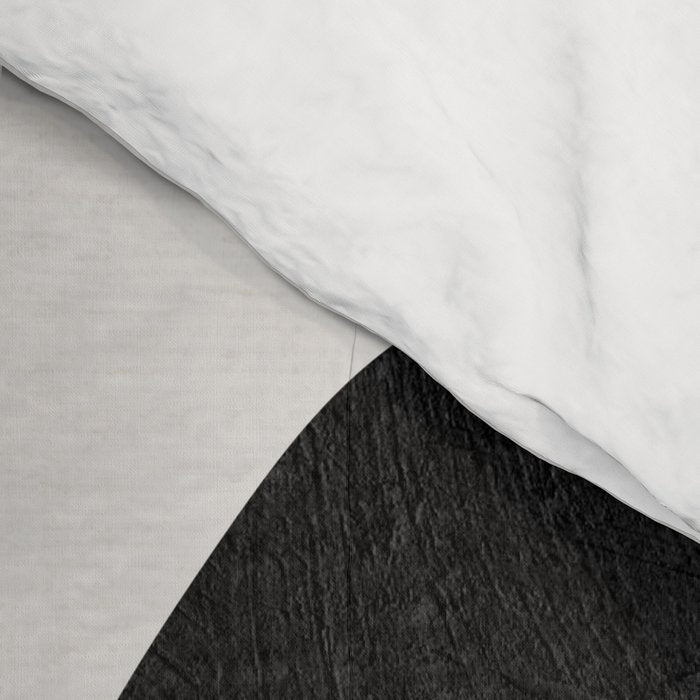 Colorful Minimalist Modern Cut-Outs Artwork 002 Comforter Gallery Image 4