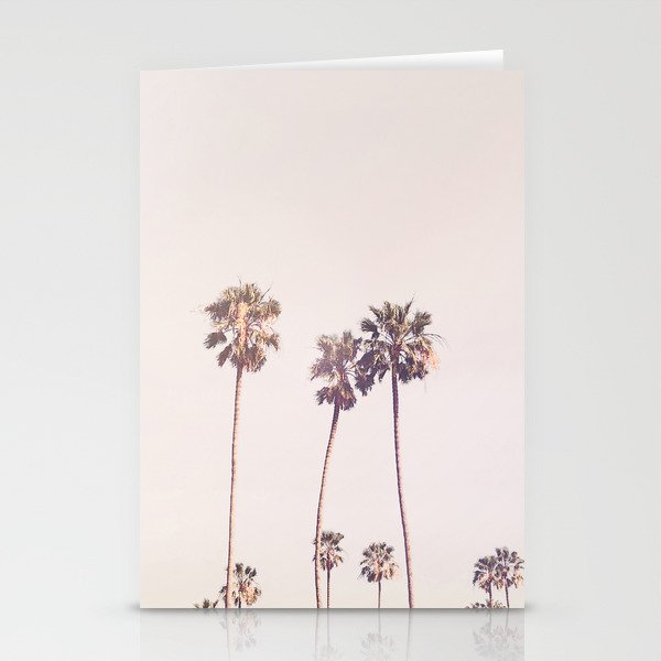 Sunny Cali Palm Trees Stationery Card Gallery Image 2