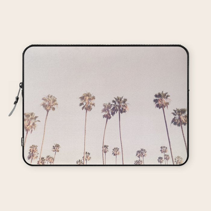 Sunny Cali Palm Trees Laptop Sleeve Gallery Image 1
