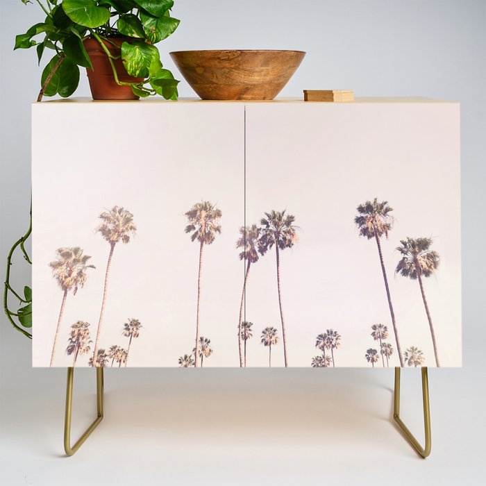 Sunny Cali Palm Trees Credenza Gallery Image 1