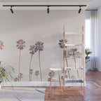 Sunny Cali Palm Trees Wall Mural Gallery Image 1