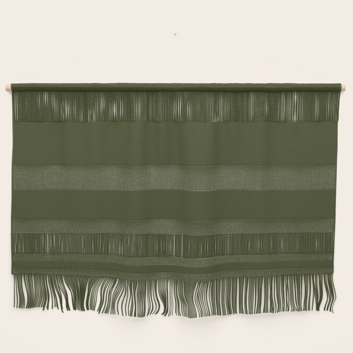 Solid Olive Green Wall Hanging Gallery Image 1