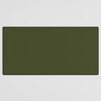 Solid Olive Green Desk Mat Gallery Image 3