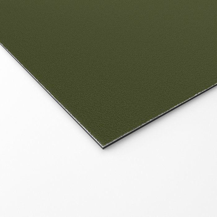 Solid Olive Green Welcome Mat Gallery Image 2