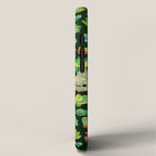 Baby succulents - mix (dark) iPhone Case Gallery Image 2