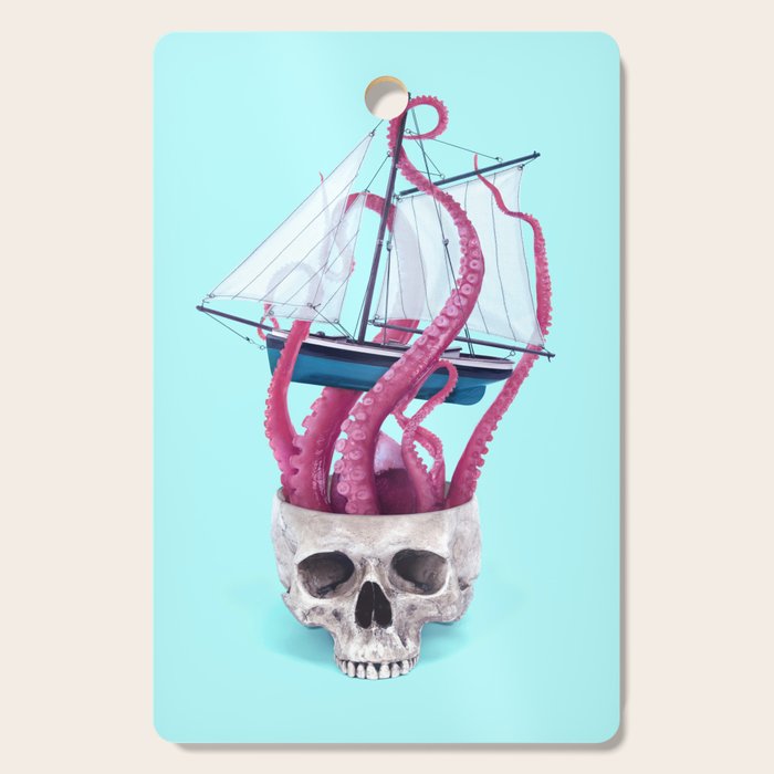RELEASE THE KRAKEN Cutting Board Gallery Image 1