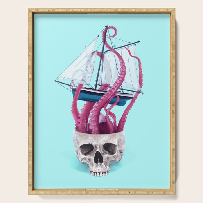 RELEASE THE KRAKEN Serving Tray Gallery Image 1