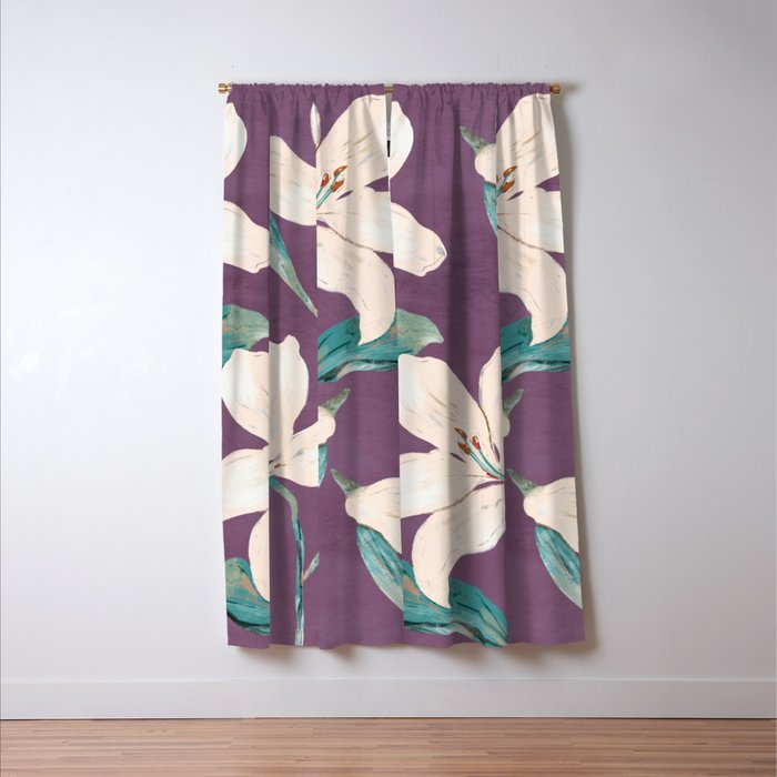 Spring Flowers 5 Window Curtain Gallery Image 3