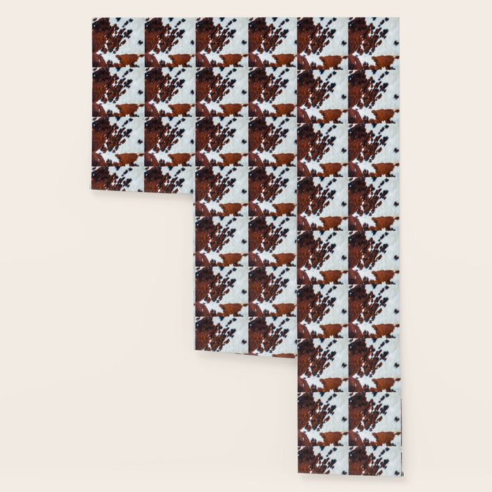 Rustic cow faux fur, cowhide Wallpaper Gallery Image 3