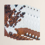 Rustic cow faux fur, cowhide Wrapping Paper Gallery Image 3