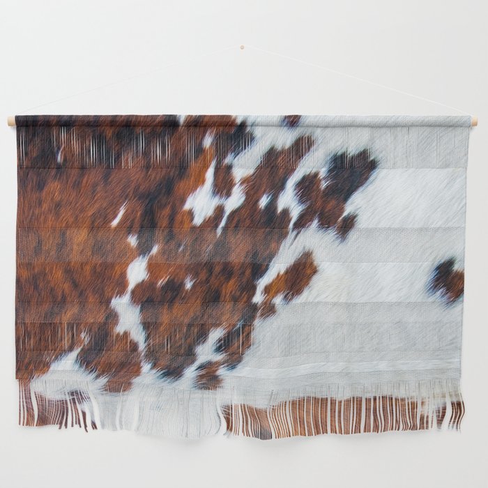 Rustic cow faux fur, cowhide Wall Hanging Gallery Image 1