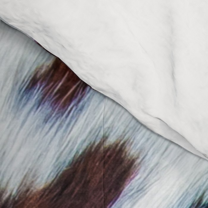Rustic cow faux fur, cowhide Comforter Gallery Image 4