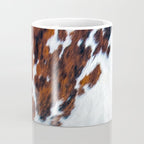 Rustic cow faux fur, cowhide Coffee Mug Gallery Image 4