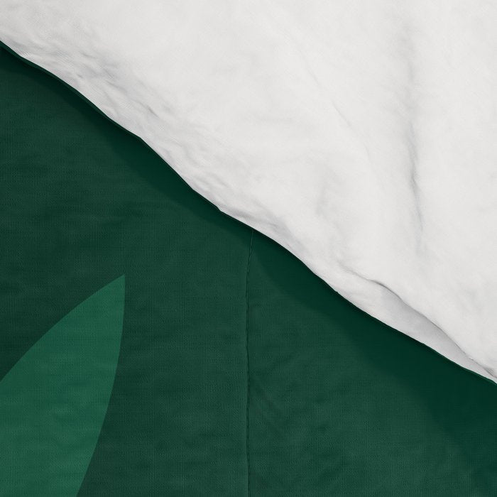 Emerald star flower Comforter Gallery Image 4