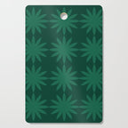 Emerald star flower Cutting Board Gallery Image 1