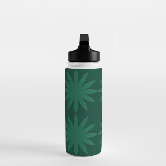 Emerald star flower Water Bottle Gallery Image 3