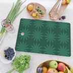 Emerald star flower Cutting Board Gallery Image 2