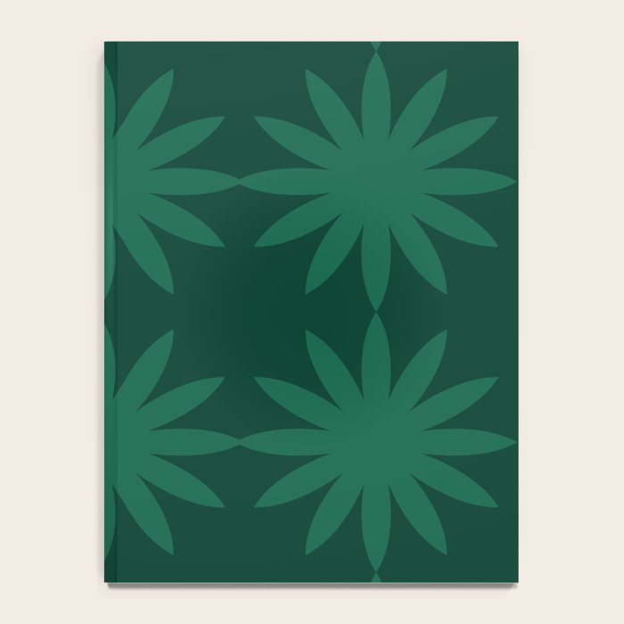 Emerald star flower Notebook Gallery Image 4