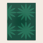 Emerald star flower Notebook Gallery Image 4