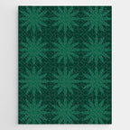 Emerald star flower Jigsaw Puzzle Gallery Image 1