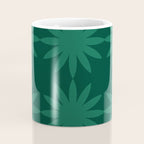 Emerald star flower Coffee Mug Gallery Image 4