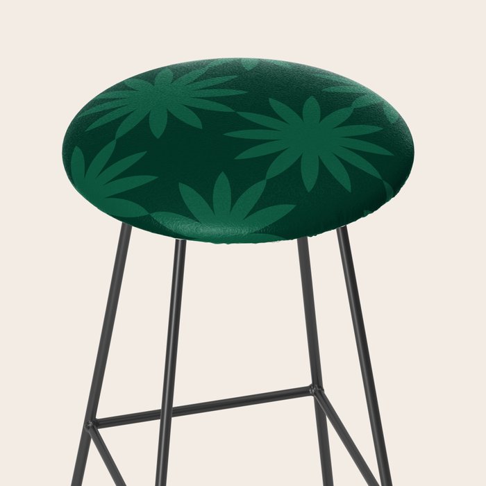 Emerald star flower Stool Gallery Image 2
