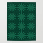 Emerald star flower Poster Gallery Image 4