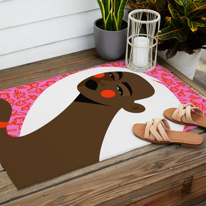 Blossoming Hope Outdoor Rug Gallery Image 2