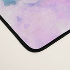 Tie Dye - Lavender and Turquoise  Desk Mat Gallery Image 4