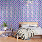 Tie Dye - Lavender and Turquoise  Wallpaper Gallery Image 3