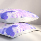 Tie Dye - Lavender and Turquoise  Pillow Sham Gallery Image 3
