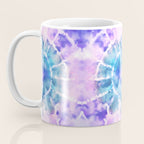 Tie Dye - Lavender and Turquoise  Coffee Mug Gallery Image 3