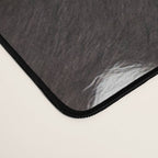 Black Cowhide, Cow Skin Print Pattern, Modern Cowhide Faux Leather Desk Mat Gallery Image 4