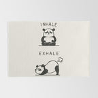 Inhale Exhale Panda Rug Gallery Image 2