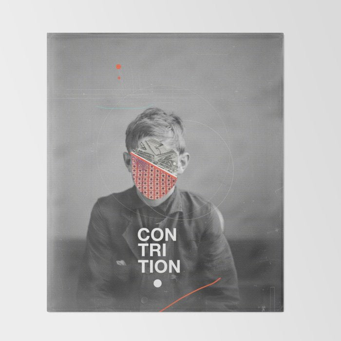 Contrition Throw Blanket Gallery Image 2