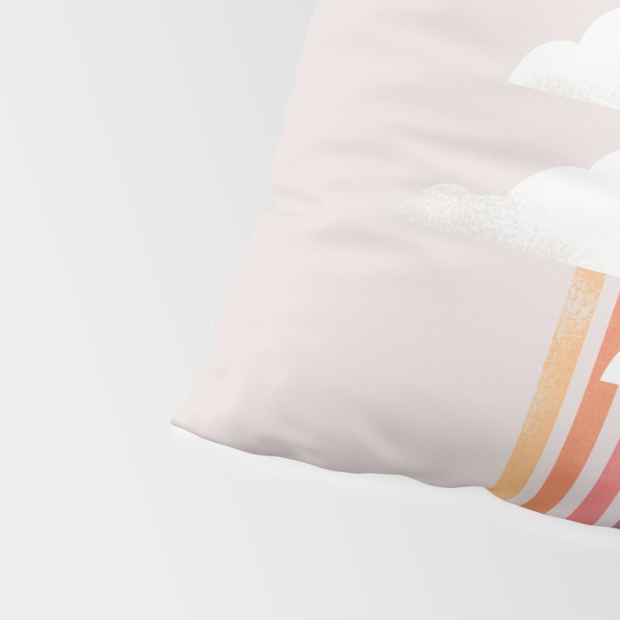 Colorful rain Pillow Sham Gallery Image 4
