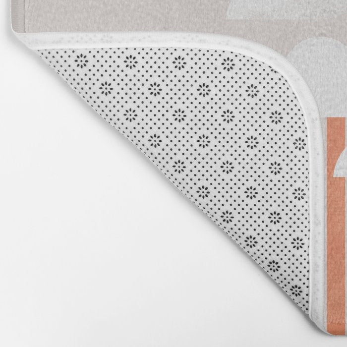 Colorful rain Bath Mat Gallery Image 2