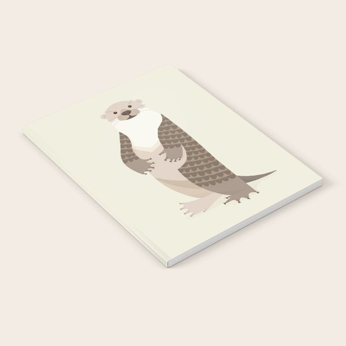 Whimsical Otter Notebook Gallery Image 2