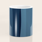 Modern Blue, Blue Painting, Blue Ombre Coffee Mug Gallery Image 4