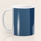 Modern Blue, Blue Painting, Blue Ombre Coffee Mug Gallery Image 3